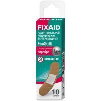 Лейкопластырь бактерицидный ФИКСЭЙД ЭКО СОФТ набор с серебром 72х19мм №10 ЛСЭЗ НордеПласт/Латвия