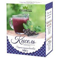 Кисель АЛТАЙФЛОРА "Сладкая ягодка" Черноплодно-рябиновый 500г (коробка) Алтайская чайная компания/Россия