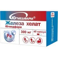 Железа хелат капс. №60 Югмедфарм