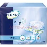 Подгузники для взрослых TENA Slip Plus Large (100-150см, 1930мл) №30 ЭсСиЭй Хайджин Продактс Раша/Россия