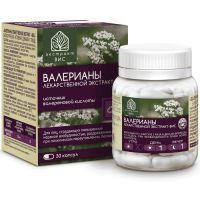Валерианы лекарственной экстракт-ВИС капс. 0,4г №30 ВИС/Россия