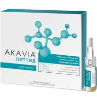 Акавия Пептид сыворотка от отеков д/лица и обл. вокруг глаз лимфодренажная Anti-Puffines конц. амп. №12+активатор 50мл Вектор-Медика
