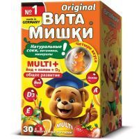 Витамишки Multi + пастилки жев. №30 J.Luehders/Германия/Фармтек/Россия