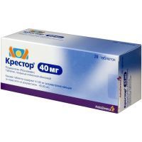Крестор таб. п/об. 40мг №28 AstraZeneca/Великобритания/АстраЗенека Индастриз/Россия