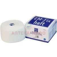 Бинт EM-FIX HAFT эласт. 6cм х 20м (бел.) Евромед