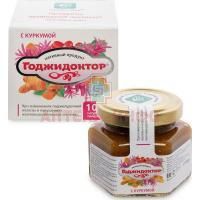Экстракт плодово-ягодный Годжидоктор с куркумой 100г Сашера-мед/Россия