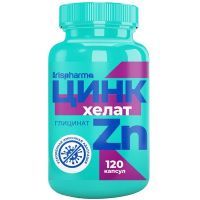 IRISPHARMA Цинка хелат (Глицинат) (Zn) капс. №120 Мирролла