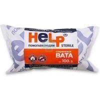 Вата HELP хирург. стер. 100г Эверс-фарм