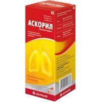 Аскорил экспекторант фл.(сироп) 200мл №1 Glenmark Pharmaceuticals Ltd/Индия