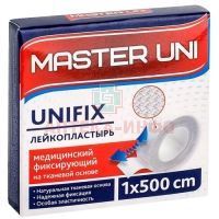 Лейкопластырь MASTER UNI UNIFIX фиксирующий 1смх500см (ткан. основа) PharmLine/Великобритания
