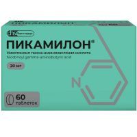 Пикамилон таб. 20мг №60 Фармстандарт-УфаВИТА/Россия