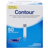 Тест-полоска Contour №50 Ascensia Diabetes Care/Швейцария