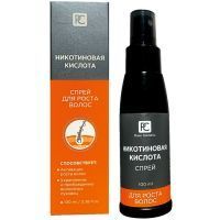 Спрей прикорневой для роста волос с никотиновой кислотой 100мл Фармгрупп/Россия