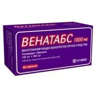 Венатабс таб. п/пл. об. 100мг+900мг №60 ФармВилар