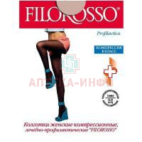 Колготы FILOROSSO PROFILACTICA 80den 1-кл. женские разм. 6 бежевый Петротекс