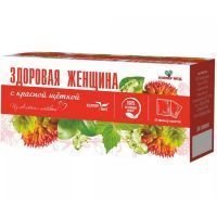 Фитосбор ХелперФит Здоровая женщина с красной щеткой пак.-фильтр №20 Хелпер Мед/Россия