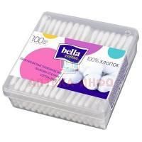 Ватные палочки BELLA COTTON №100 (пласт.банка) (TZMO S.A./Польша)