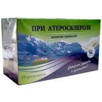 Чай лечебный АЛТАЙСКИЙ при атеросклерозе пак.-фильтр №20 Универсал-Фарма/Россия