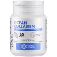 Natural Health Океанический коллаген капс. №60 Натуральное здоровье/Россия