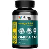 Омега 3-6-9 Комплекс Витамир 1200мг капс №90 капсулы Shandong Yuwang Pharmaceutical