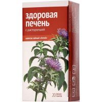 Чайный напиток Здоровая печень с расторопшей пак.-фильтр 2г №20 Алтайский кедр/Россия