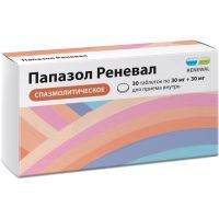 Папазол Реневал таб. 30мг+30мг №30 Обновление ПФК/Россия