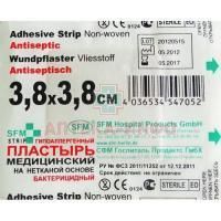 Лейкопластырь бактерицидный пластырь 3,8см х 3,8см SFM Hospital Products/Германия