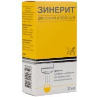 Зинерит фл.(пор. д/р-ра наружн.) 30мл №1 + р-ль Leo Pharma/Дания