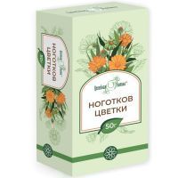 Календулы цветки (ноготков цветки) (БАД) ЦЕЛЕБНАЯ ПОЛЯНА пак. 50г Фитофарм