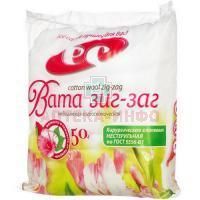 Вата мед. хирургическая  Зиг-заг 50г Емельян Савостин