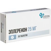 Эплеренон таб. п/пл. об. 25мг №30 Озон/Россия