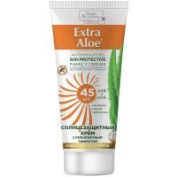 Крем Extra Aloe солнцезащитный д/всей семьи SPF-45 с репелентным эффектом 100мл Фэмили Косметик