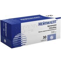 Нейпилепт таб. п/пл. об. 500мг №30 Рафарма
