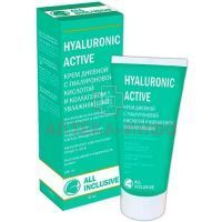ALL INCLUSIVE (Все включено) Hyaluronic Active "Увлажняющий" крем дневной с гиалур. кислотой и коллагеном 50мл Дженейр