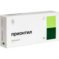 Прионтил таб. п/пл. об. 10мг №30 Гротекс