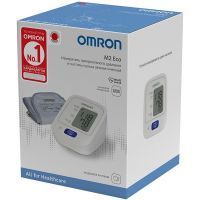 Тонометр OMRON M2 Eco (ARU)+ адаптер Omron/Япония