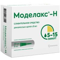 Моделакс-Н микроклизмы(р-р) 5мл №20 (универс. наконечник) Биохимик/Россия