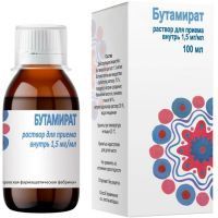 Бутамират фл.(р-р д/приема внутрь) 1,5мг/мл 100мл №1 Кировская ФФ/Россия
