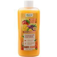 Пена для ванн Тропический коктейль с ароматом Манго и маракуйи 575мл Олеос/Россия