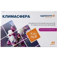 Климасфера Здравсити капс. 500мг №60 Биотерра/Беларусь