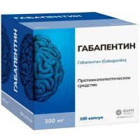 Габапентин капс. 300мг №100 Фармпроект Габапентин капс. 300мг №100 Фармпроект