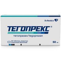 Тегопрекс таб. п/пл. об. 50мг №30 HK inno.N Corporation/Корея