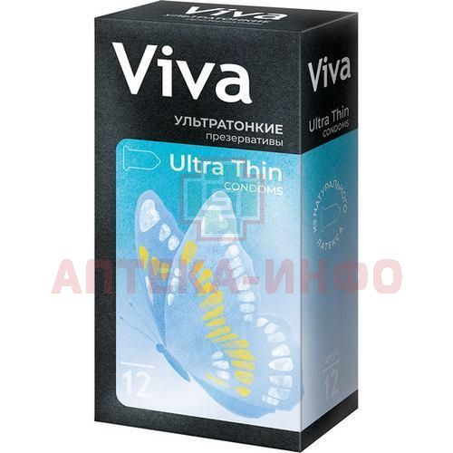 Презерватив VIVA №12 Ультратонкие Richter Rubber Technology/Малайзия Презерватив VIVA №12 Ультратонкие Richter Rubber Technology/Малайзия