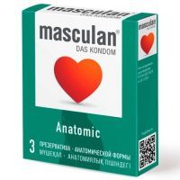 Презерватив MASCULAN Anatomic №3 M.P.I. Pharmaceutica/Германия
