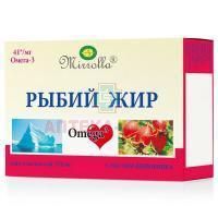Рыбий жир "Мирролла" с шиповником капс. №100 Мирролла/Россия