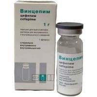 Винцепим фл.(пор. д/приг. р-ра д/в/в и в/м введ.) 1г №1 пач.карт. Красфарма/Россия