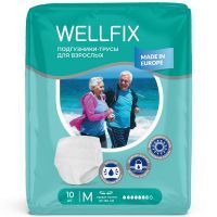 Подгузники-трусики Wellfix р.M №10 Ontex/Бельгия