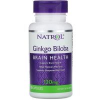 Натрол Гинкго Билоба капс. 250мг №60 Natrol/США