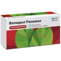 Валидол Реневал таб. сублингв. 60мг №32 Обновление ПФК