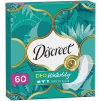 Прокладки гигиенические ALLDAYS Discreet Multiform Deo Водная лилия (Water Lily) №60 Проктер энд Гэмбл-Новомосковск/Россия